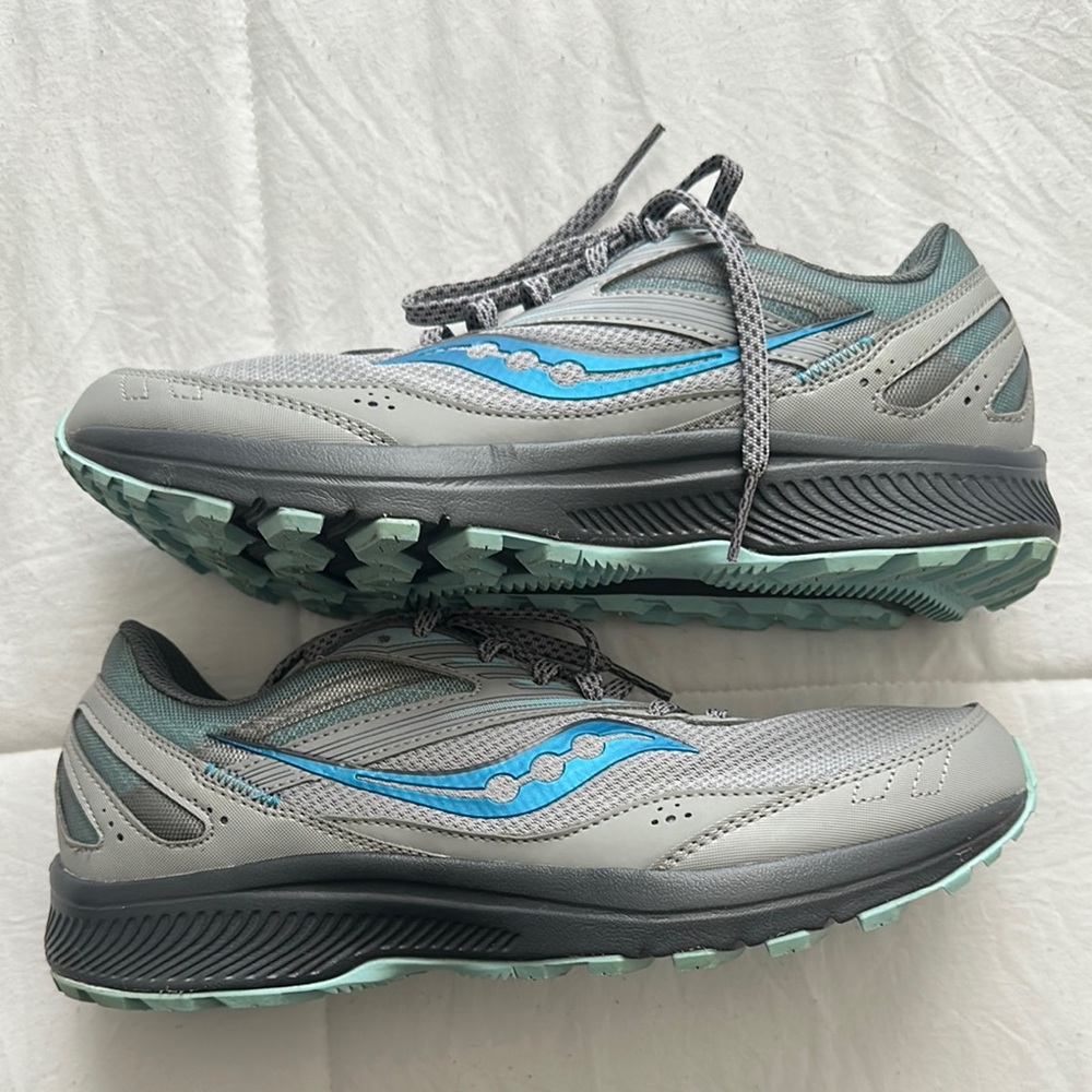 Saucony Cohesion 15 Womens  Gray Running Shoes